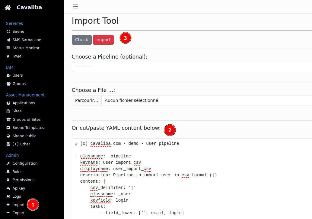 Pipeline YAML