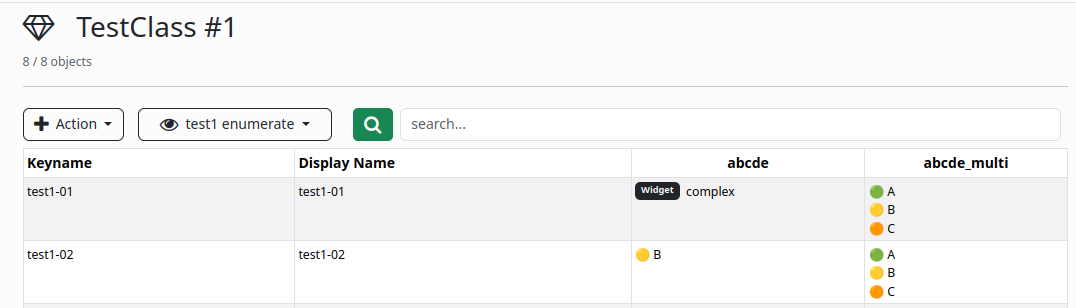 Enumerate Widget